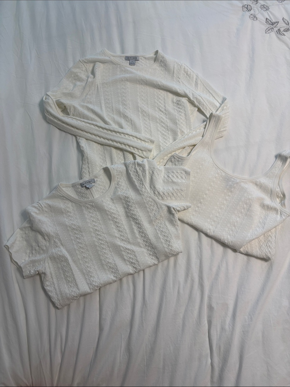 Kit and Ace Women's Pointelle Set (set of 3)